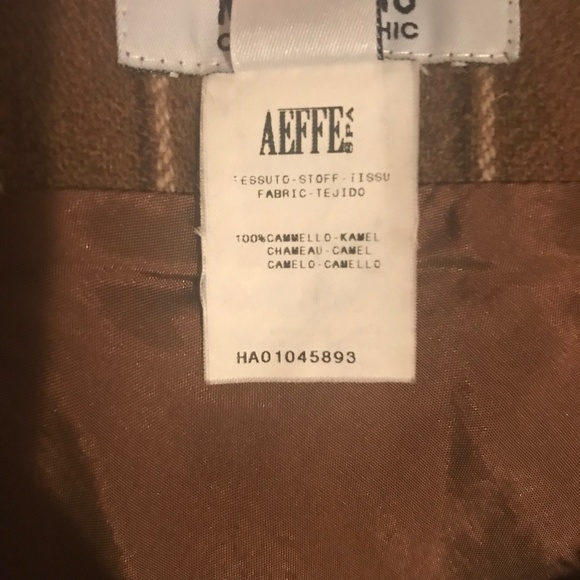 ❤️MOSCHINO❤️ Camel Wool Skirt Italy - Picture 4 of 5